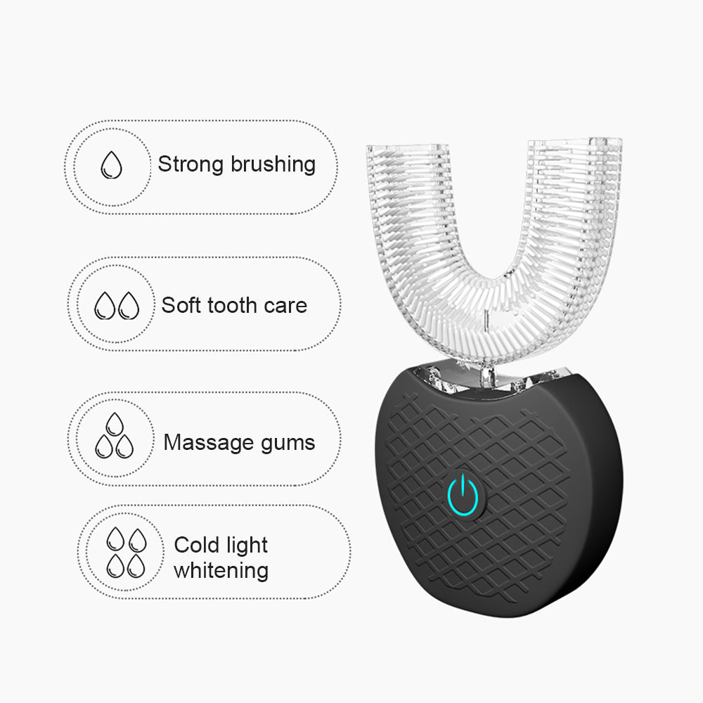 U-Shaped Ultrasonic Electric Toothbrush for Easy Oral Care