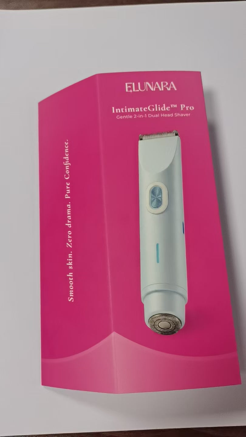 2-in-1 Women Electric Hair Remover and Body Trimmer
