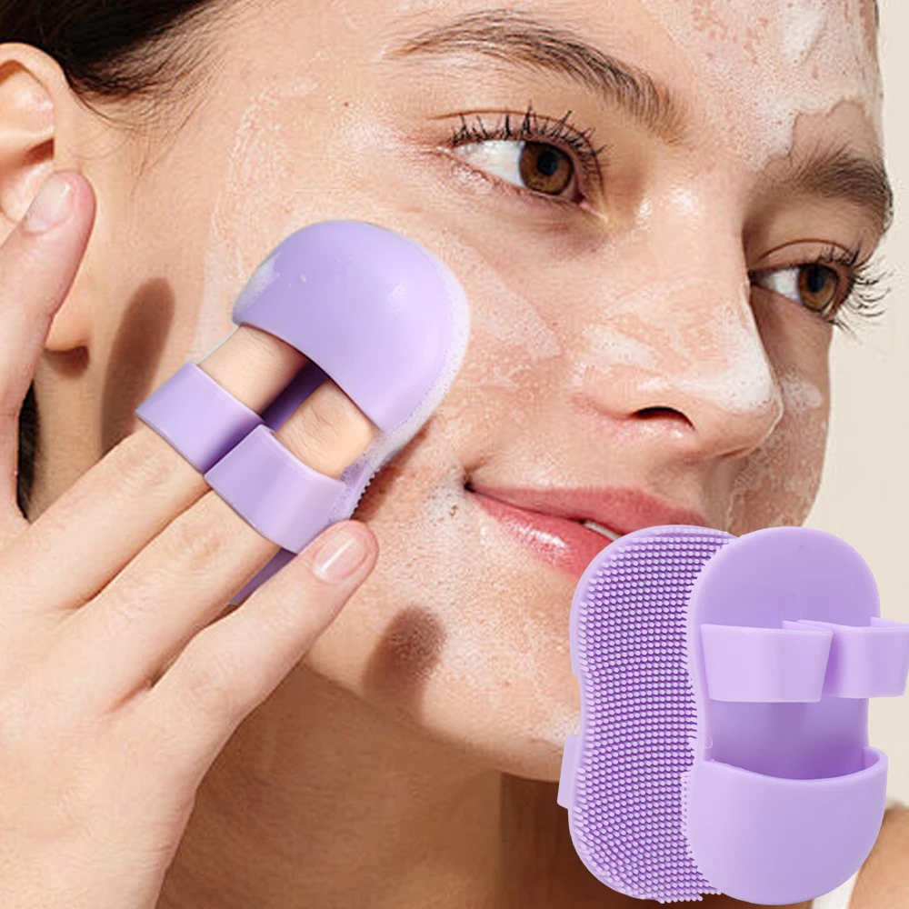 2PC Face Scrubber Mini Facial Brush