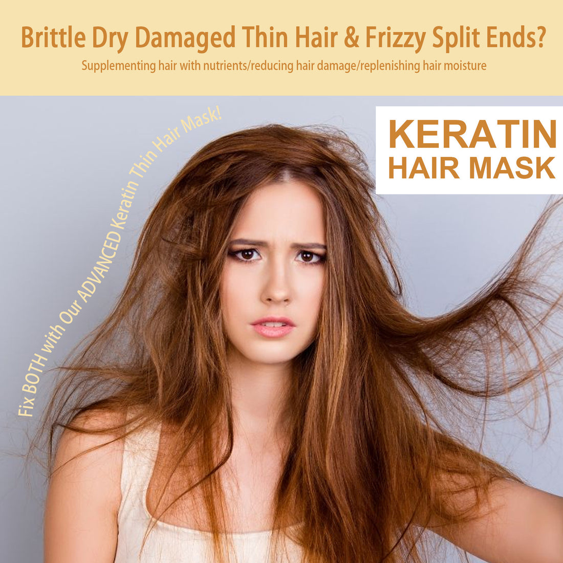 Deep Nourishing Hair Repair Mask for Soft Hair