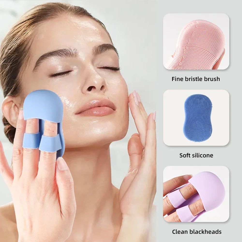 2PC Face Scrubber Mini Facial Brush