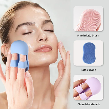 2PC Face Scrubber Mini Facial Brush