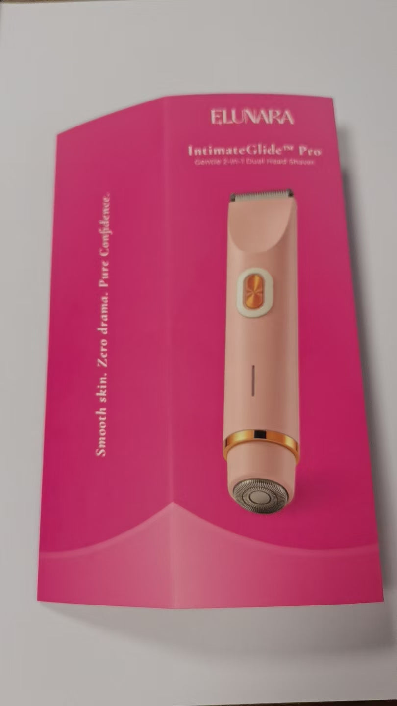 2-in-1 Women Electric Hair Remover and Body Trimmer