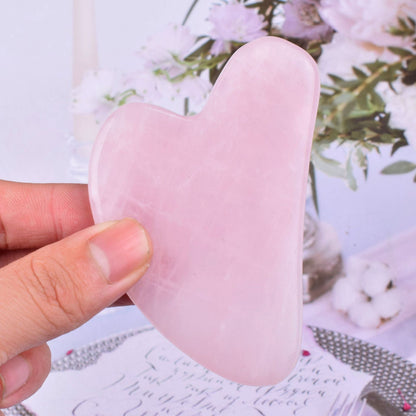 Natural Stone Crystal Jade Gua Sha Facial Massage Board